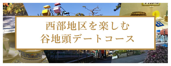 西部地区を楽しむ谷地頭デートコース
